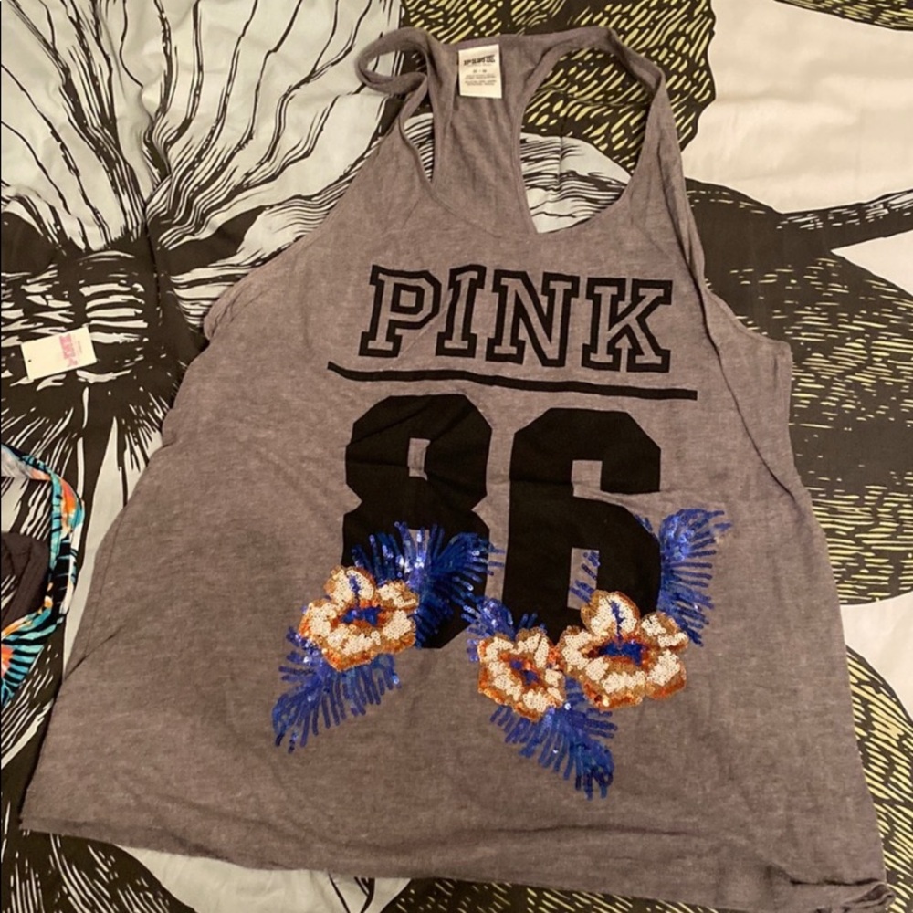 NWOT VS Pink tank top size M